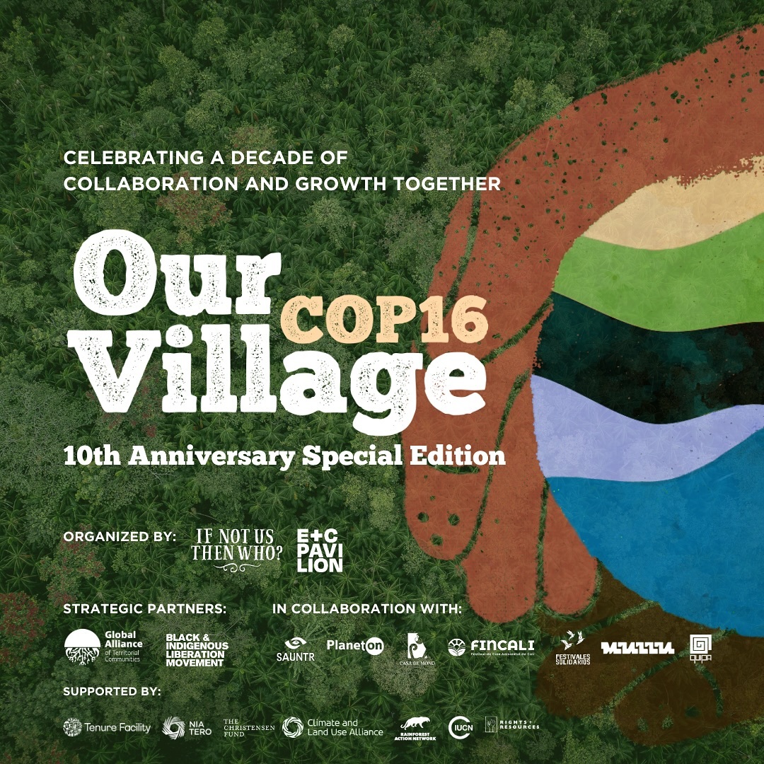 INUTW Our Village COP16 Social Graphic