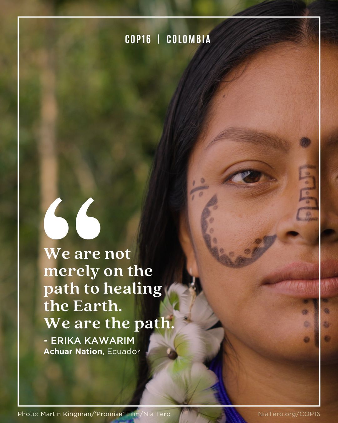 Quote Erika Kawarim COP16